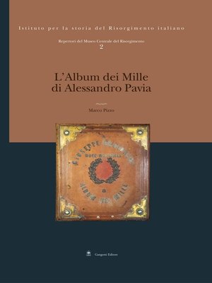 cover image of L'album dei Mille di Alessandro Pavia
